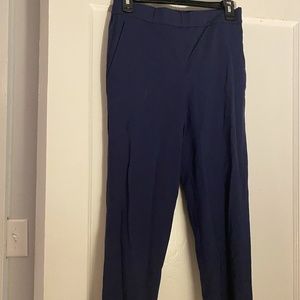 Theory Good Linen Women's Pull-On Tapered Pants